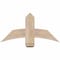 Ekena Millwork Bellingham Smooth Timber Gable Bracket, Douglas Fir, 36"W x 18"H x 3 1/2"D x 5 1/2"F, 12/12 Pitch GBW036X18X0406BEL00SDF - alternate 1
